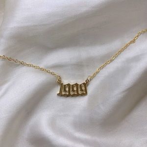 “1999” necklace